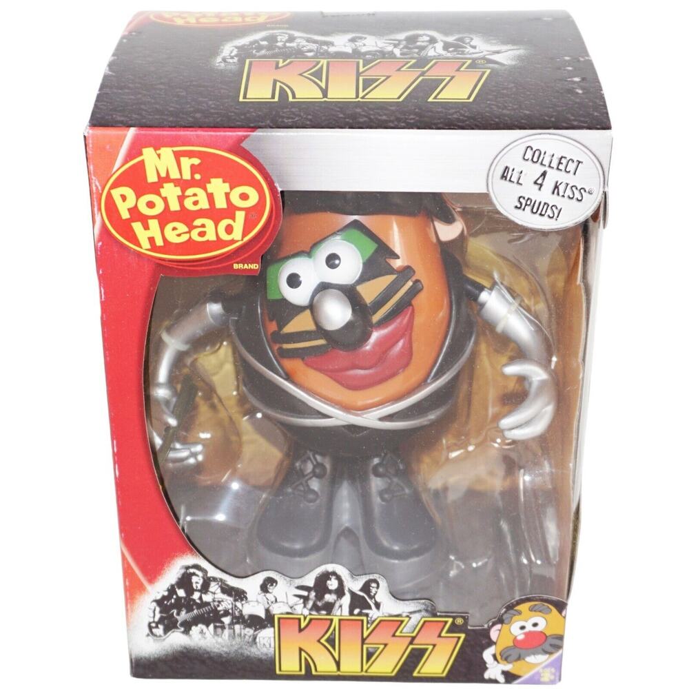 Vintage Peter Criss Catman Kiss Rock - Mr Potato Head Spud 5" Toy Figure 2009